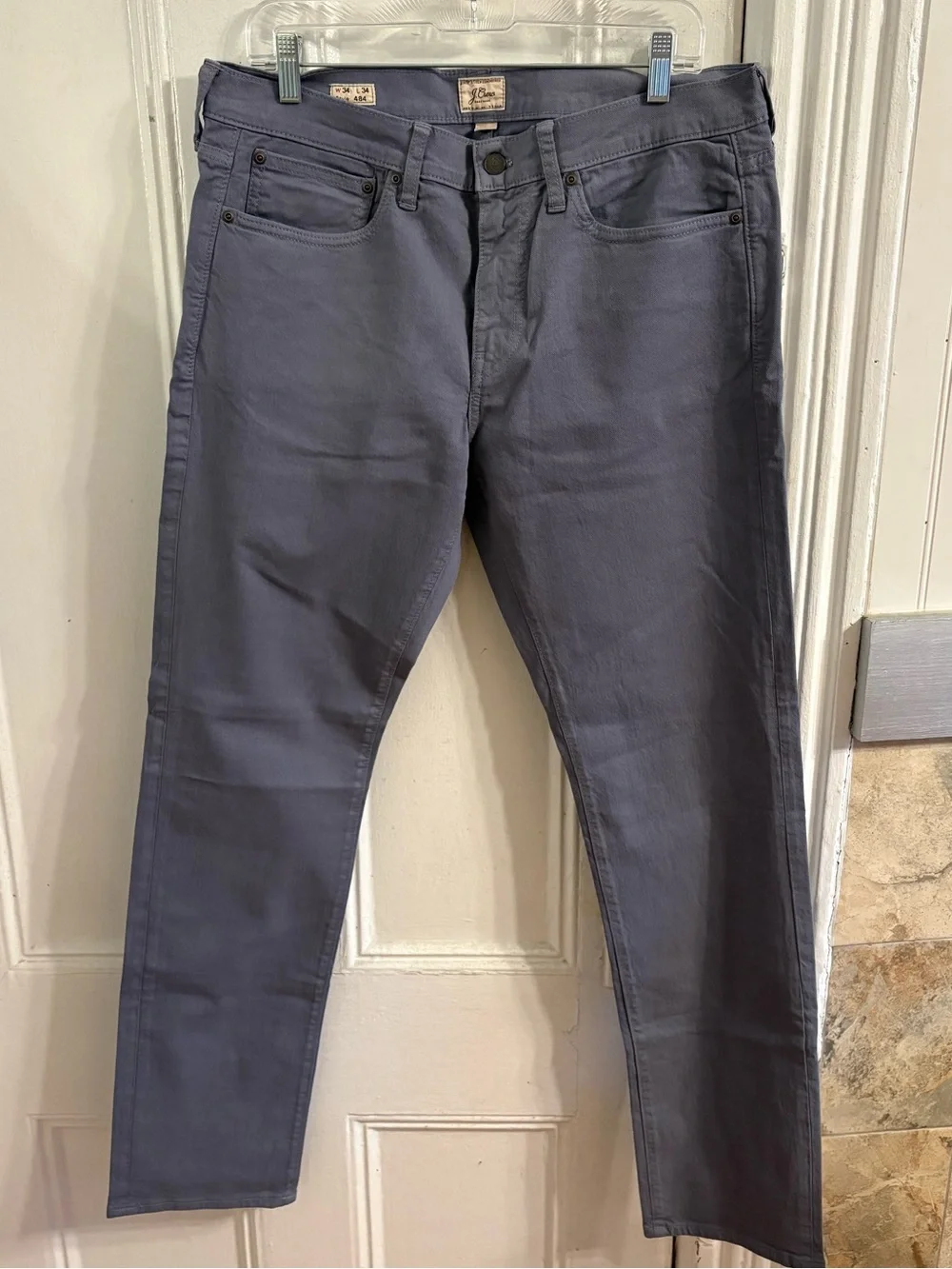 J. Crew Men's Pants in Slate Blue